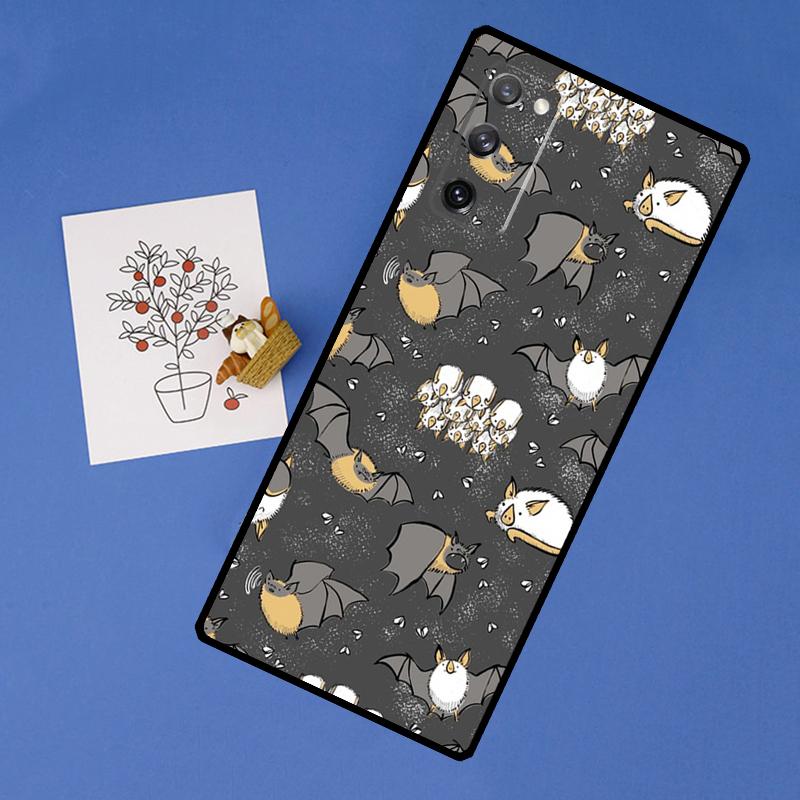 Halloween Bat Phone Case For Samsung Galaxy S25 Ultra S9 S10 S20 S21 S22 Plus S24 FE S23 Ultra Back Cover