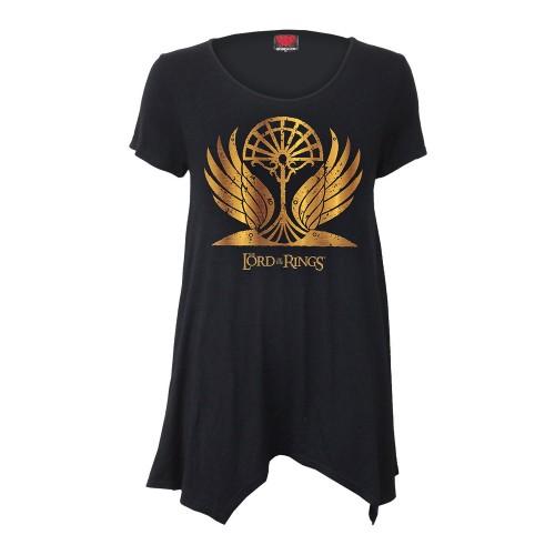 Lord Of The Rings Womens/Ladies Golden Wings Casual Top
