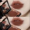 Soft Red Bean Paste Rose Lipstick & Cheek Tint: Matte, Waterproof, Non-fading, Skin Brightening