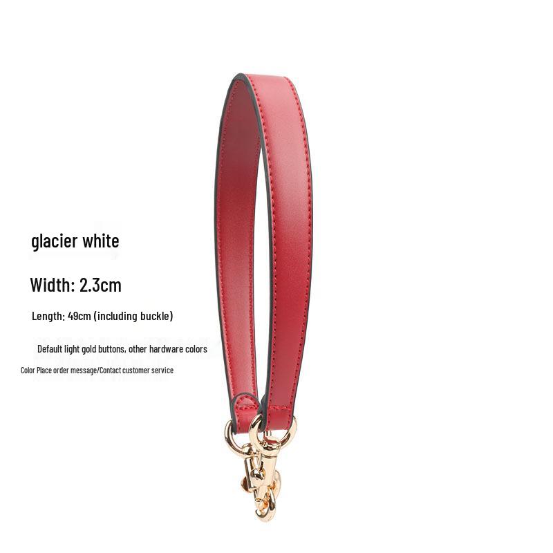 Black PU Handbag Replacement Strap: Women's Underarm Bag, Short Single Shoulder Handle, Trendy Plain Design