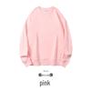 Felpa Girocollo Oversize Pesante da 380g in Puro Cotone, Colore Unito, Stile Primavera/Autunno, con Logo/Testo Personalizzato Stampato.