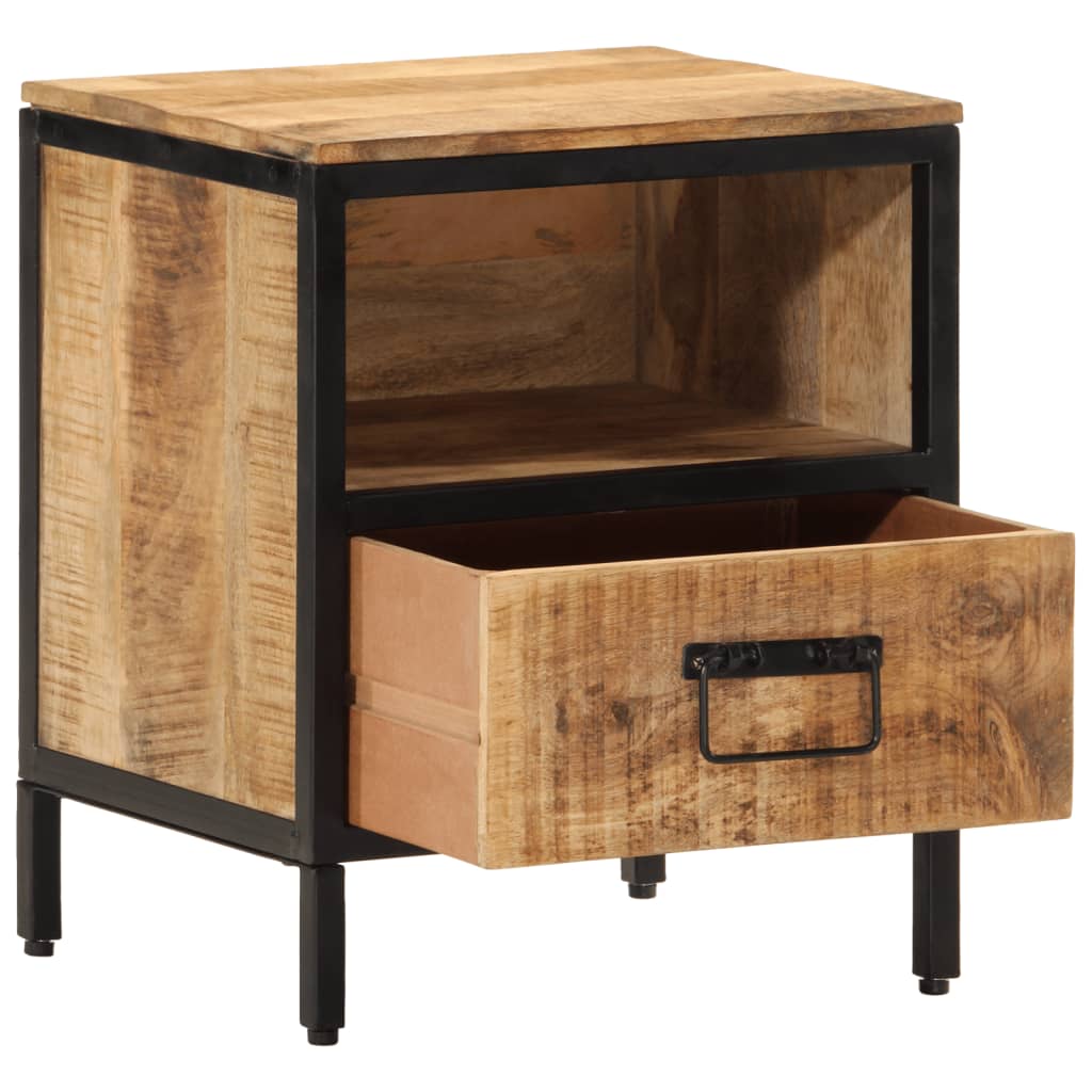 Nightstand 40 x 35 x 50 cm Solid Mango Wood