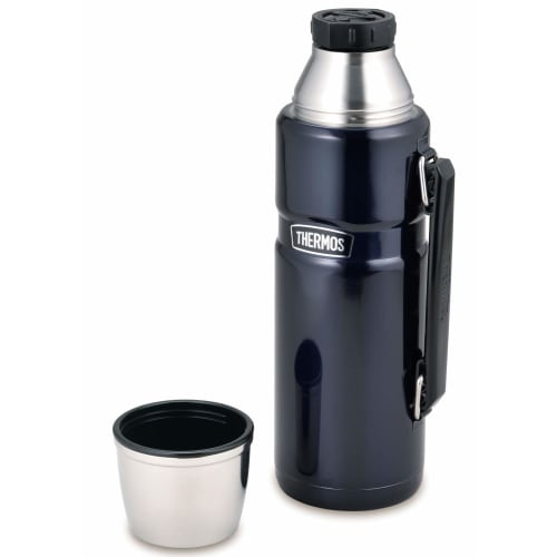 Thermos Outdoor Series Stainless Steel Bottle, 1.2L, Midnight Blue, ROB-001 MDB