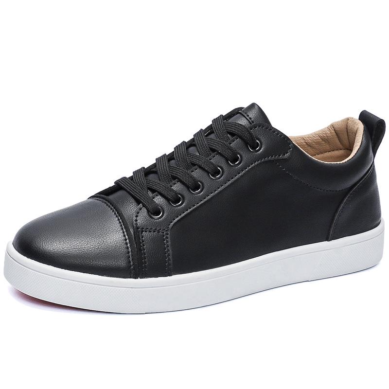 2026 Men's Korean Style White Fashion Sneakers: Trendy, Casual Sports Shoes for Students