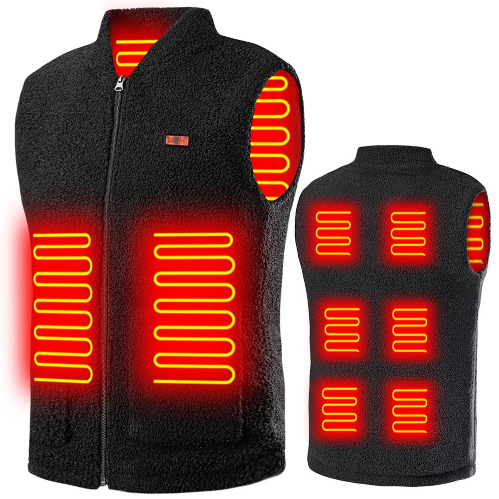 Men's Smart Heated Vest with USB - Thickened Electric Heating for Extra Warmth