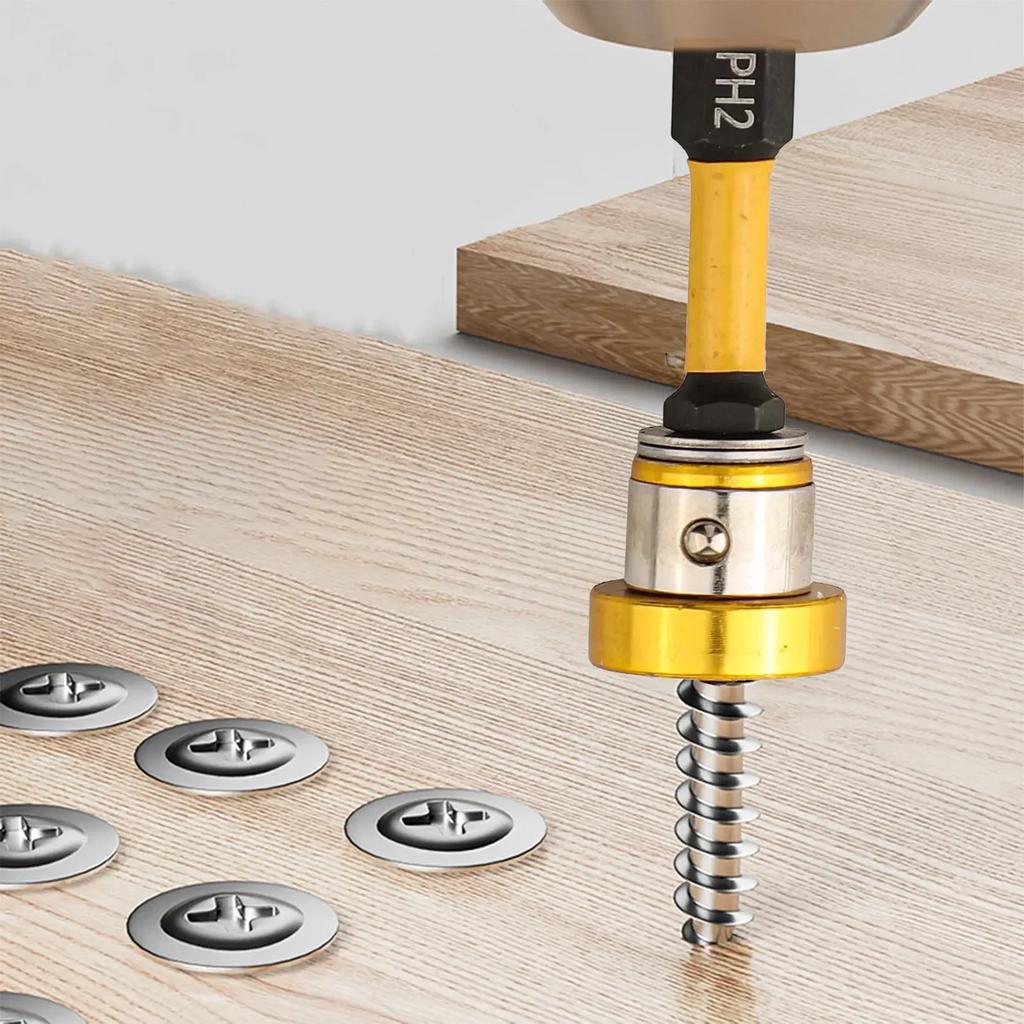 5Pcs Magnetic Plasterboard Positioning Screwdriver Bits Hand Electric Drill Bit For Electric Power Tool Parts Accessories