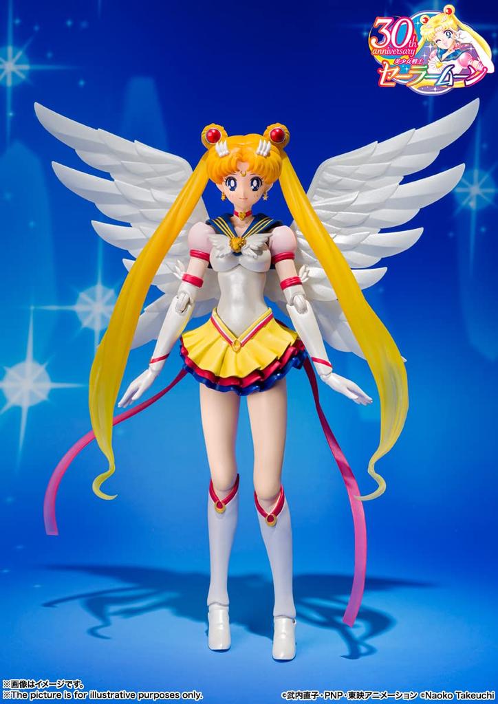 TAMASHII NATIONS Sailor Moon Eternal Sailor Moon Approximately 135mm Painted Movable Figure S.H.Figuarts ABS&PVC