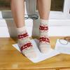 Thickened Christmas Socks Elk Floor Socks High Quality Middle Tube Socks  Winter