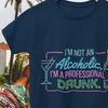 Funny Drinking T-Shirt | Professional Drunk Novelty Tee