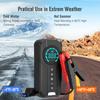 Auto Luftpumpe 4 In 1 Auto Reifen Inflator mit Starthilfe Tragbare Luft Kompressor Power Bank Starter Starten Beleuchtung