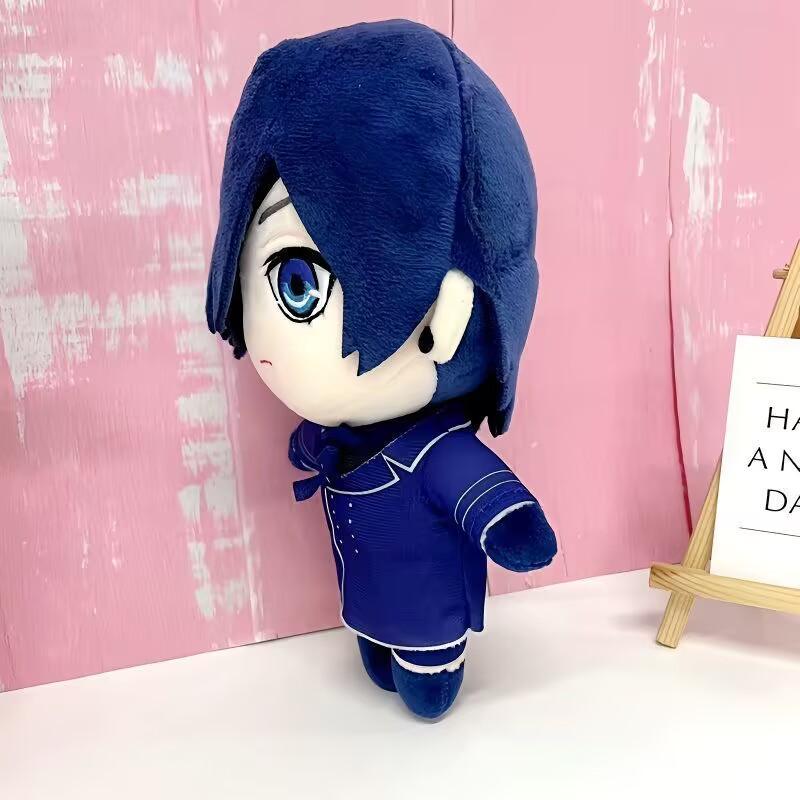Ciel Phantomhive Plush Doll Soft Anime Butler Dolls Costume Cartoon 20Cm Dolls Toys Birthday Xmas Gifts Cute