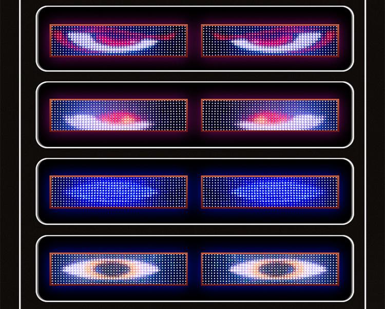 Teufelsauge LED Flexibles Auto Innen- & LKW Fensterlicht - Universelle Passform