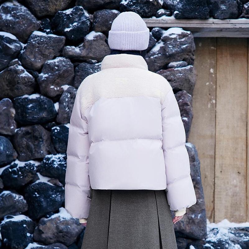 LED'IN Women's Short Korean Style Down Jacket