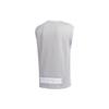 Adidas Originals Trefoil Mic Tank BB Sport Vest Men Tops White GP3484