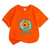 Summer 100% Cotton Kid-e-cats T-shirt Boy Cartoon Print Short Y2k One Piece Anime O-neck Tees Kids Clothes Girls Anime T-shirt summer Tops