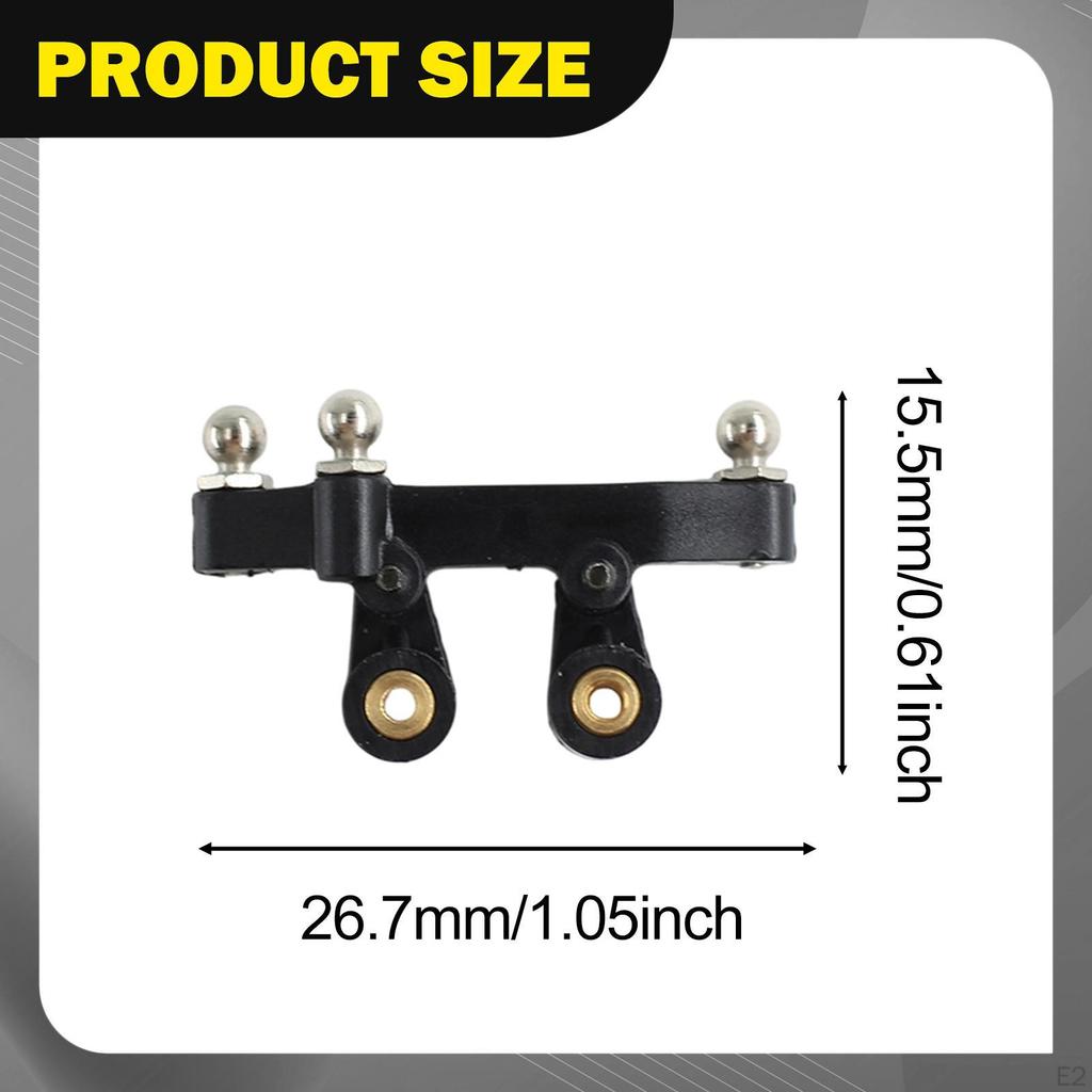 1/24 RC Car Steering Components Modification Professional DIY Accessories Spare Parts Assembly for