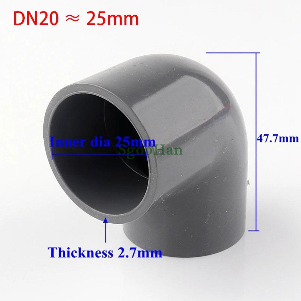 1Pcs Irrigation System Pipe Connector Water Pipe Fittings Tube Joints Durable 90° Elbow Connector