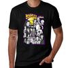 Benommener und verwirrter Charakter Collage Kunst T-Shirt Moderner Druck Lässiges T-Shirt