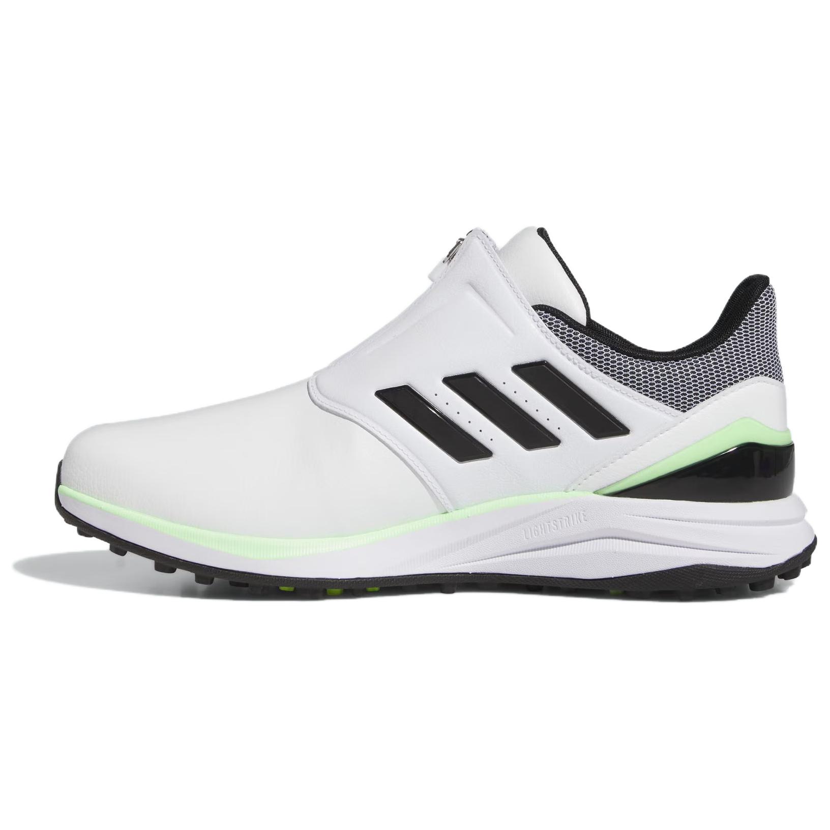 

Adidas SolarMotion Boa Амортизирующие прочные низкие гольф-туфли с круглым носком Мужские туфли для гольфа Белые Черные IF0283 40