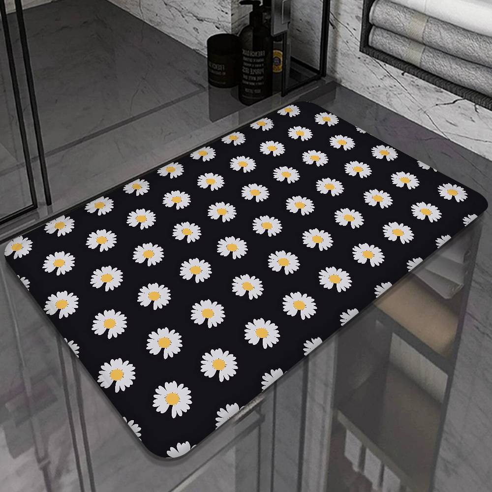 G-G-Dragon P-Peaceminusone Floor Mat INS Style Soft Bedroom Floor House Laundry Room Mat Anti-skid Household Carpets