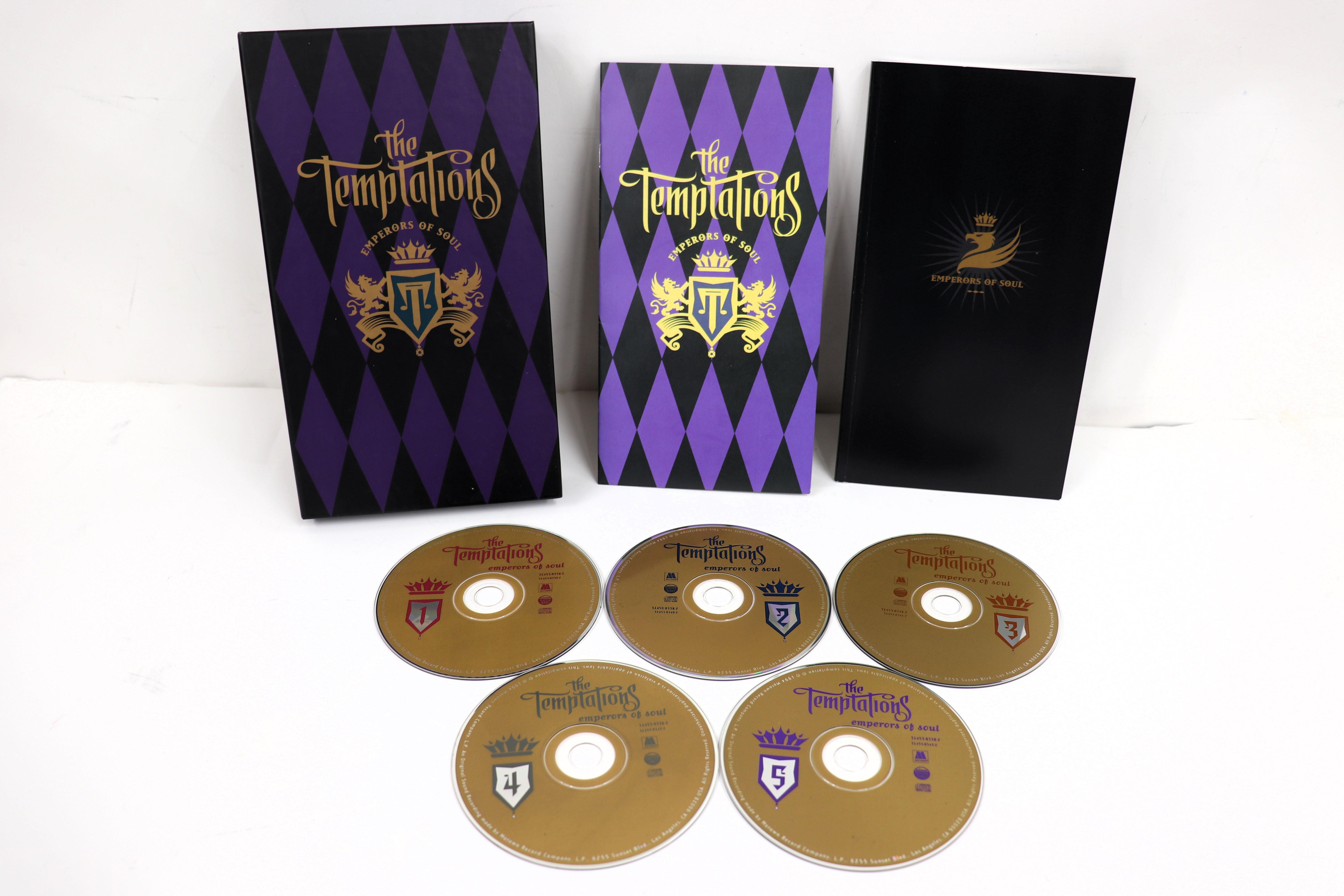 

CD TEMPTATIONS - Emperors Of Soul POCT950913 POLYDOR 1994 Japan Soul/Funk Used