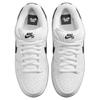 Nike Dunk Low SB Bianco Gomma Sneakers Unisex Nero Gomma-Marrone Chiaro CD2563-101