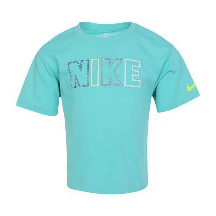 Nike T Shirt Green Children Aged 3 7 Years Old HQ7783-328 6