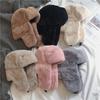 Winter Fluffy Leefeng Hat for Women In Winter Korean Version Northeast Hat for Men In Winter Riding Ears Thickened Windproof and Warm Hat