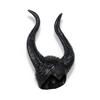 Maleficent Horns Cosplay Costume Evil Witch Queen Halloween Party Headgear