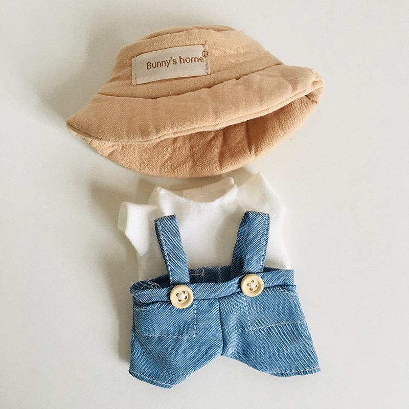 בגדי בובת קטיפה ויניל חמודה 17 ס"מ קופסה עיוורת - תליון LaBuBu שמלת אביזרים