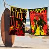 T-Twenty One Pilots Band Microfiber Printed Beach Towel Mountain Climbing Yoga Beach Swimming Running Absorbent Soft Towel