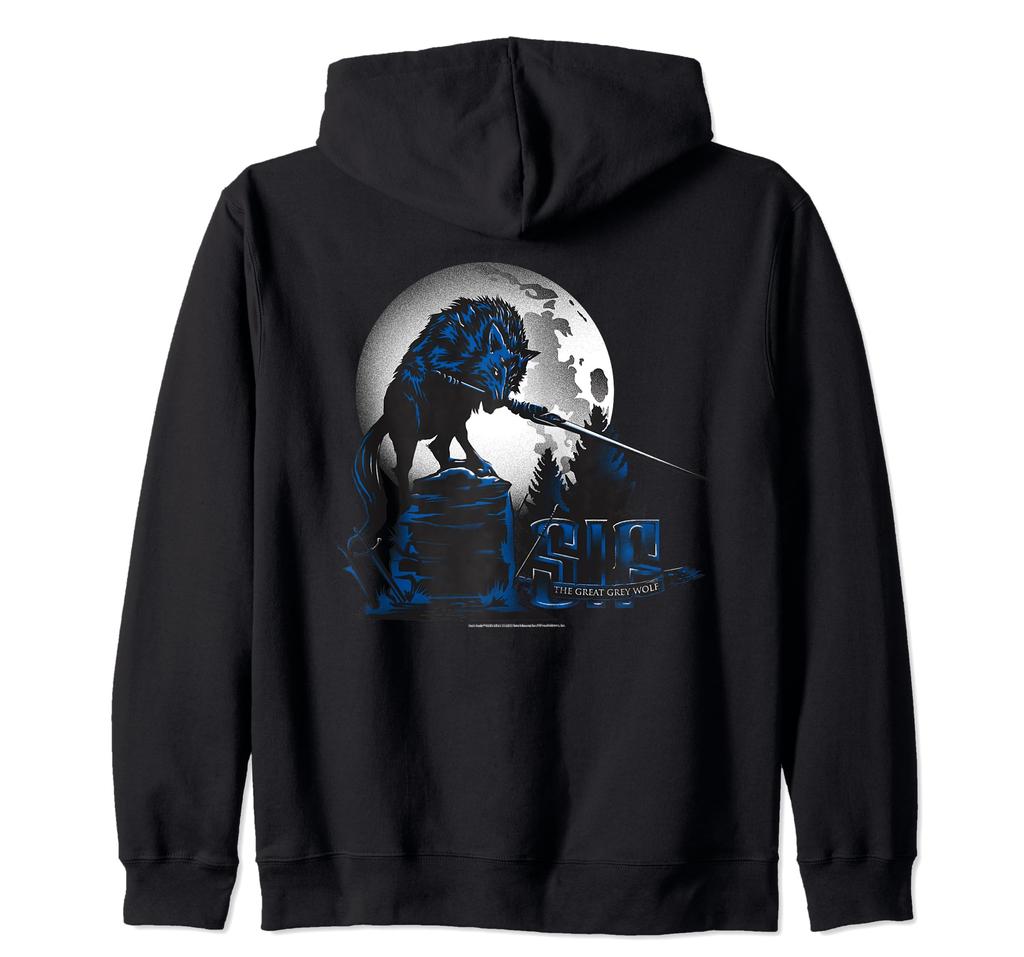DARK SOULS Grey Wolf Sif Zip Hoodie