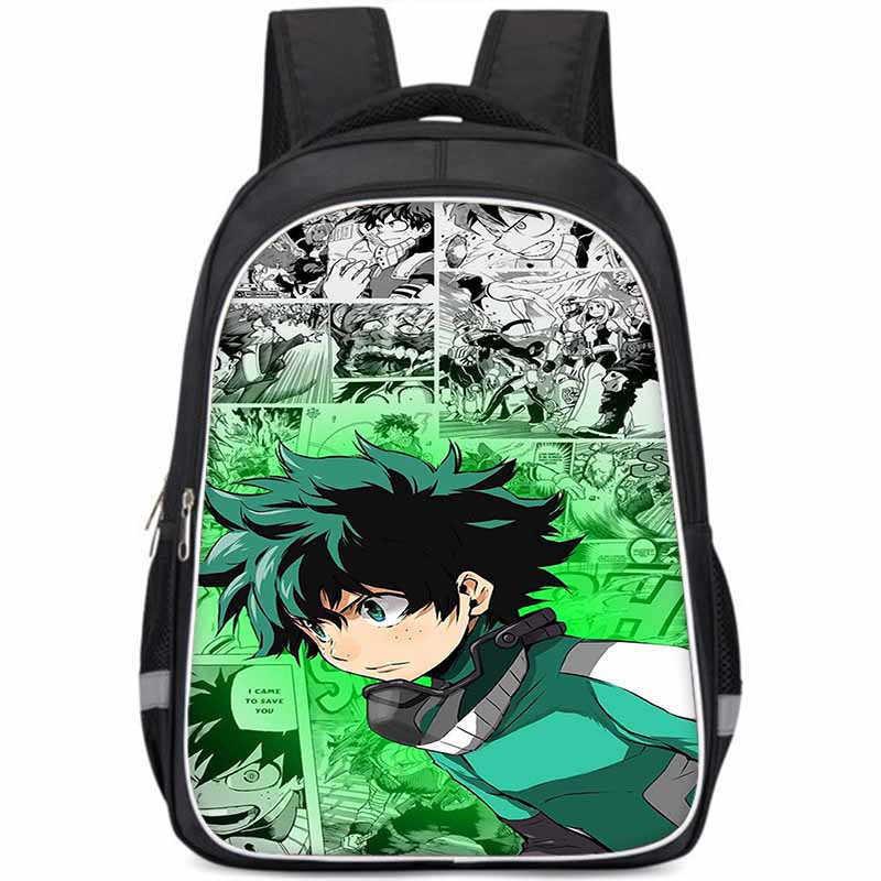 My Hero Academia Large Capacity Lightweight Oxford Fabric Backpack For Kids