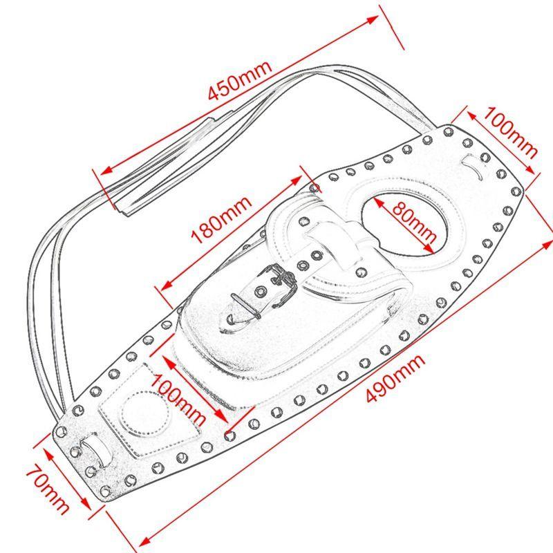 Authentic Motorcycle Fuel Tank Cover Panel Pad Strap Bra Bag For Davidson 883 1200 XL Sportster Fuel Tank Bag Accessories