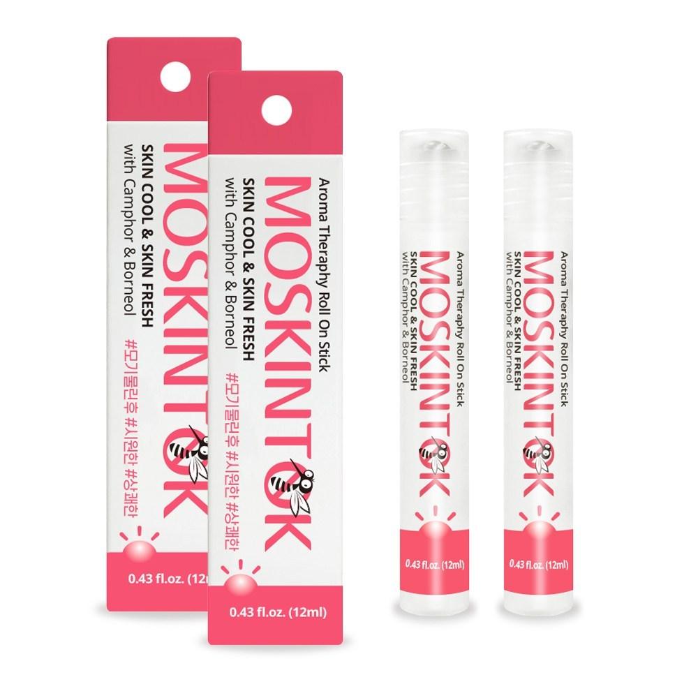 

Moskin Talk Aromatherapy Skin Cool Skin Fresh Roll-on Stick, 2 упаковки, 12 мл