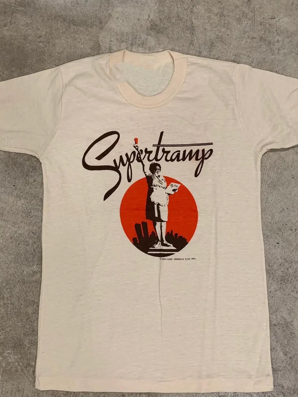 Collection Supertramp Breakfast in America Unisex T Shirt Full Size S-5XL S