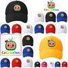 Cocomelon Funny Games Kids Cap Adjustable Snapback Sun Hat With Soft Material