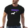 Shosty Logo Tshirt Black Cotton Tshirt Plain For Unisex Package Graphic T Shirts For Unisex Cotton T Shirt Pack Tshirt