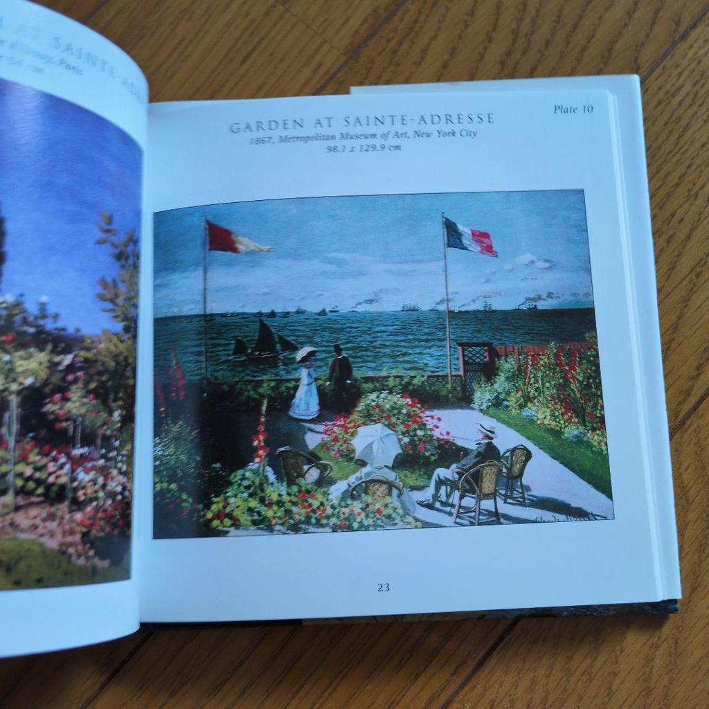 [USED] CLAUDE MONET Art Book