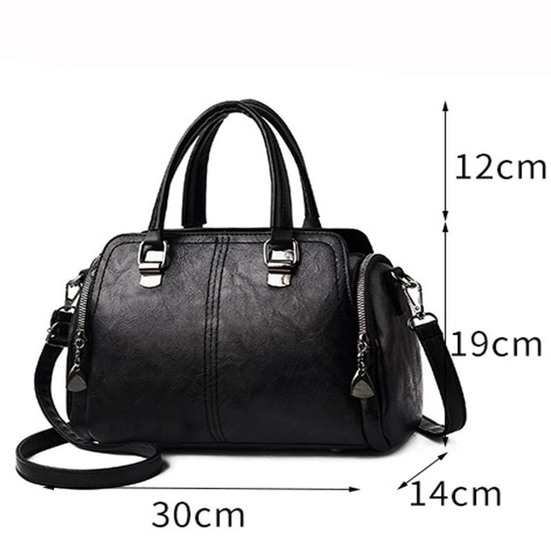 Women's Bag 2025 New Fashion Handbag Middle-aged Women's Bag Large-capacity Soft Leather Mother Shoulder Messenger Bag