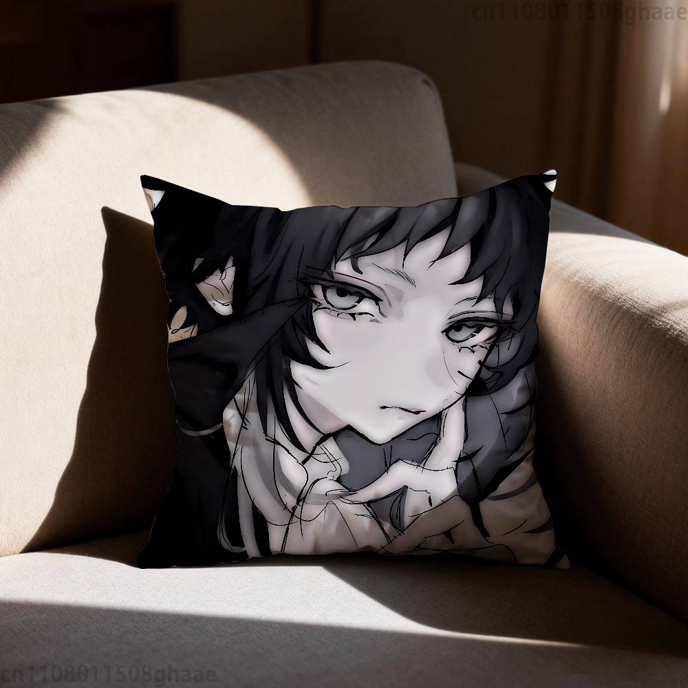 

Ryunosuke Akutagawa pillowcase casual style decoration, suitable for home decoration (excluding pillow core) 12x12Inch