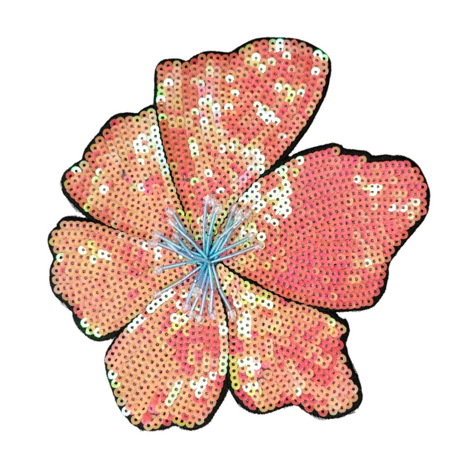 

Багаторазові квіткові аплікації, пришивні нашивки для креативного декорування костюмів, крафт-проектів, одягу, суконь, швейне приладдя T2