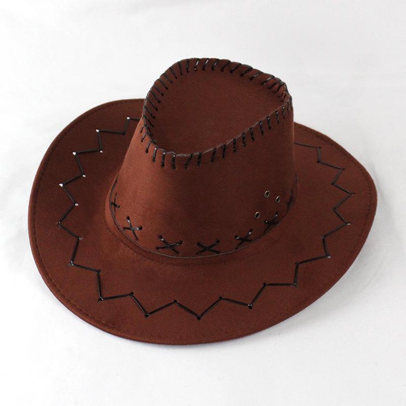 Men's and Women's Wide Brim Denim Western Sun Hat