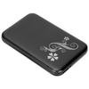 Hard Drive Enclosure 2.5in USB3.0 Support 3TB 5Gbps Transmission Aluminium Alloy Plug and Play HDD Enclosure Black