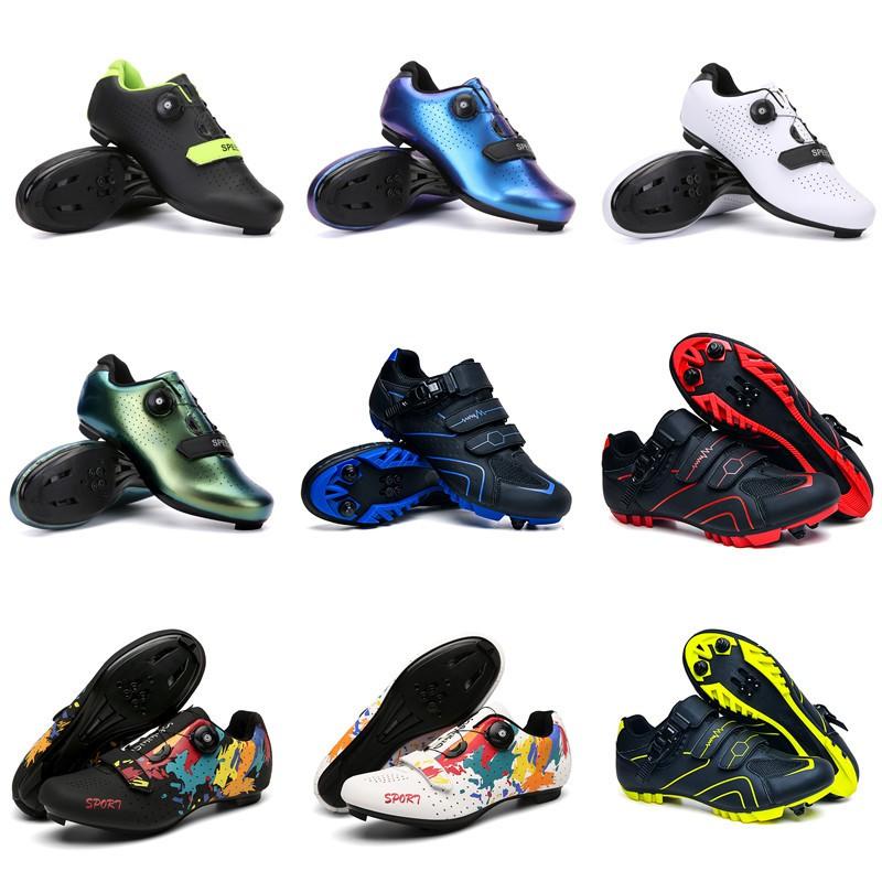 Unisex Road Mountain Bike Cycling Shoes With Stiff Sole Breathable Supportive Fit Outdoor Riding