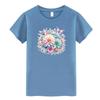 Beautiful Flowers Clothes Sticker For Girl Woman T-Shirt New Heat Transfer Garment Accessory Washable Diy Patch For Clothing