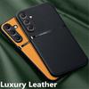 Ultra-Thin Leather Matte Phone Case For Samsung A57 A37 A1A56 A36 A16 A55 A35 A25 A15 A54 A35 A53 A52 Magnetic Protection Cover