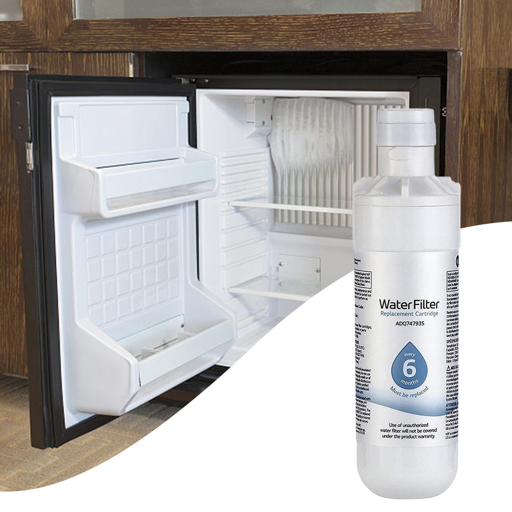 Replacement Refrigerator Water Filter Multi-Layer Filteration System Multifunctional Water Quality Purify Device For Fridges