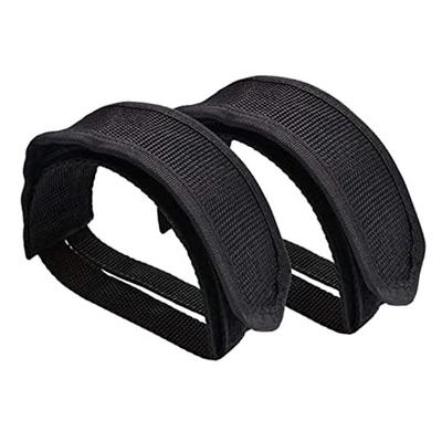 2pcs Bike Pedal Straps Adjustable Universal Bike Feet Straps Toe Clips Straps Tape for Road Bikes