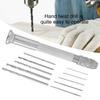 Mini Precision Hand Twist Drill with 10 Drill Bits and 1 Hand Drill Bit for and Portable and Easy to Carry (0.5, 0.6, 0.7, 0.8, 0.9, 1, 1.2, 1.5, 1.8,